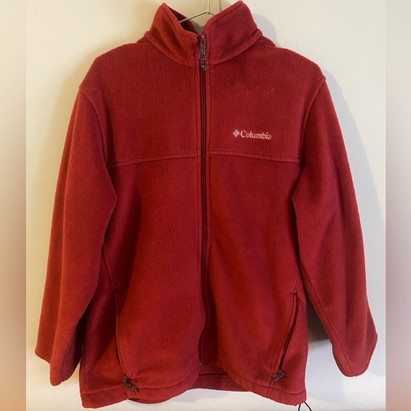 Red Columbia fleece size medium - Picture 1 of 2
